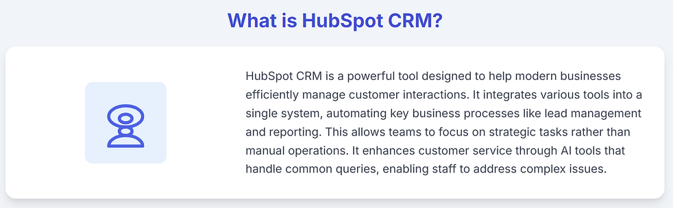 What is Hubspot CRM: Definition Setup Hubspot CRM