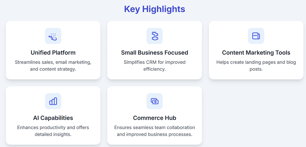 Highlights of Hubspot