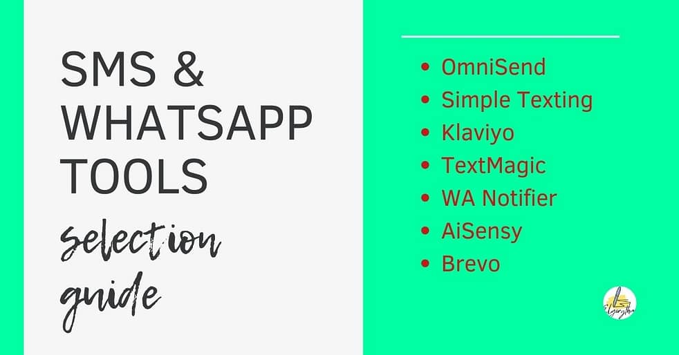 SMS & Whatsapp Marketing tools
