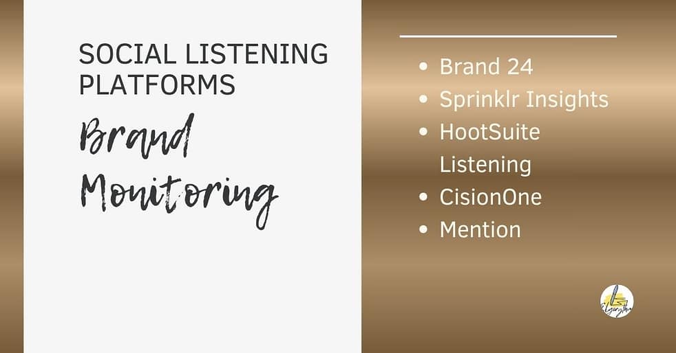 Social Listening Platforms