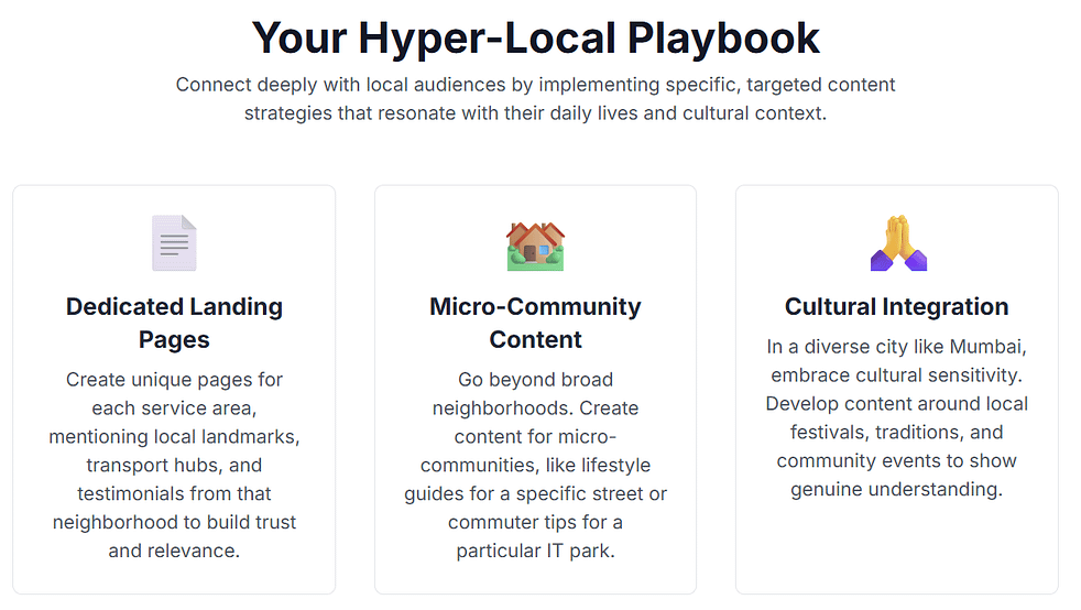playbook of hyperlocal seo